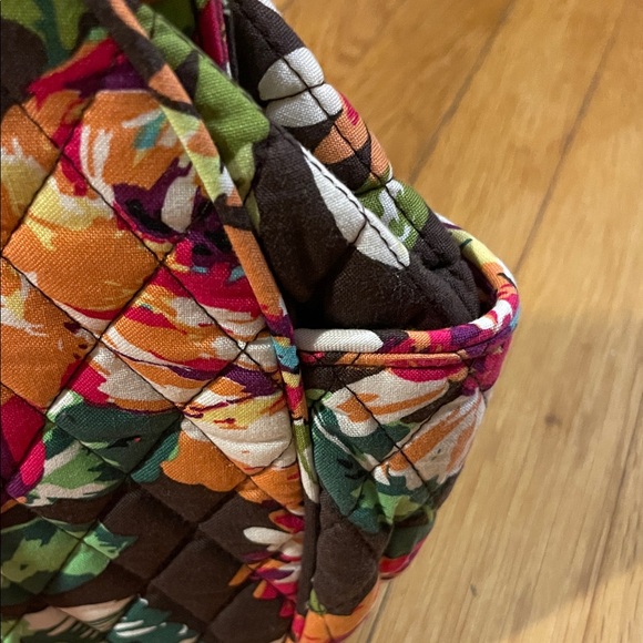 NWT Vera Bradley Multicolor Floral Tote Frame Bag - Picture 5 of 12